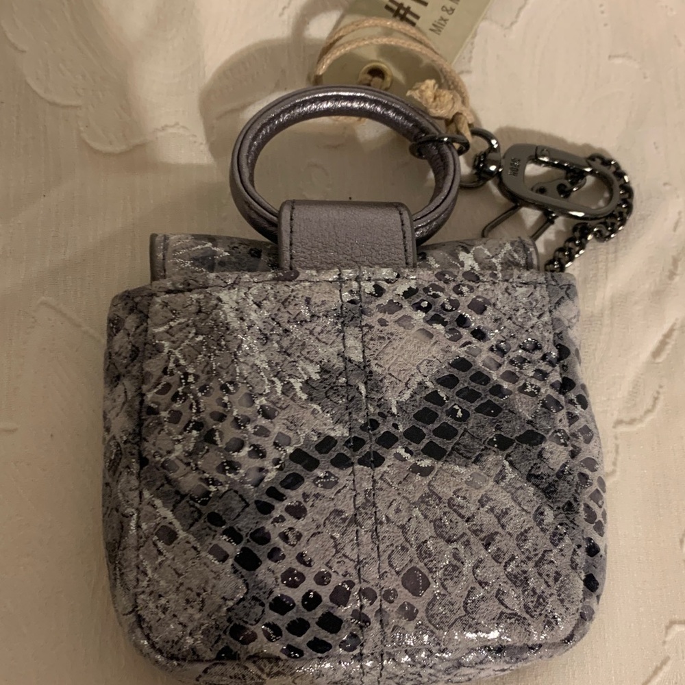HOBO Silver Snakeskin Mini Bag - Picture 2 of 4